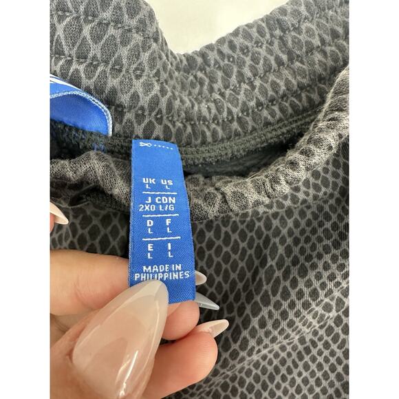 Adidas Mens Sweatpants Size Large Grey Black Elastic Waist Drawstring - Picture 6 of 13